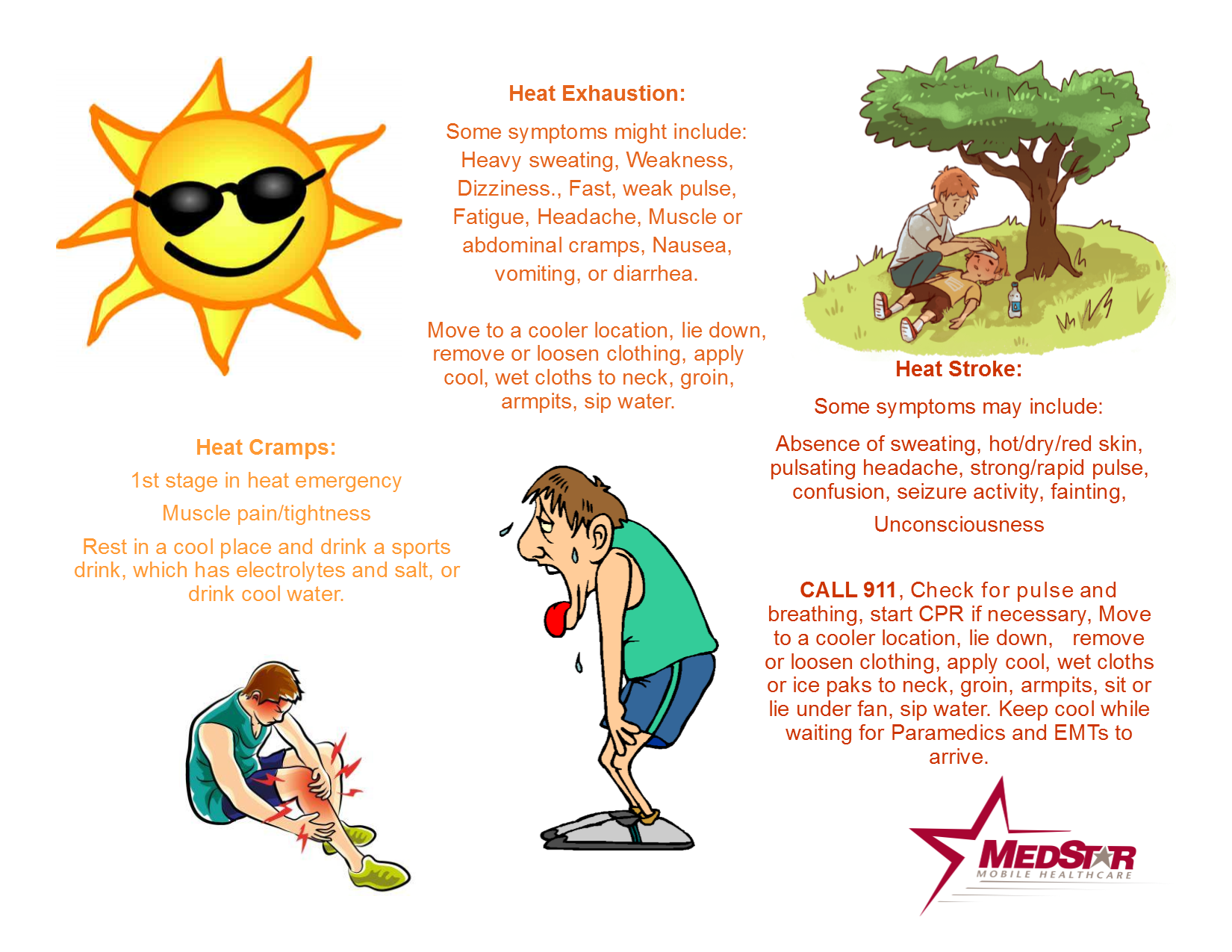 Preventing, Recognizing and Treating Heat-Related Emergencies | MedStar911