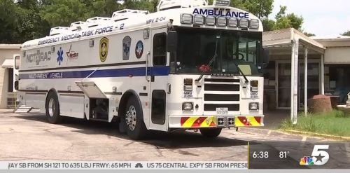 NBC 5 Profiles EMS Personnel Role in Pandemic