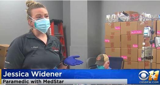 CBS 11 Reports on MedStar’s COVID Antibody Infusion Operations